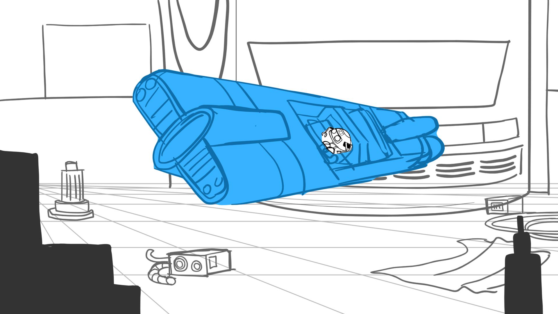 Fun with Nubs — Ep. 108, lámina 133, storyboard by Melissa Ballesteros